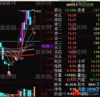 龙头股强势回档买入法