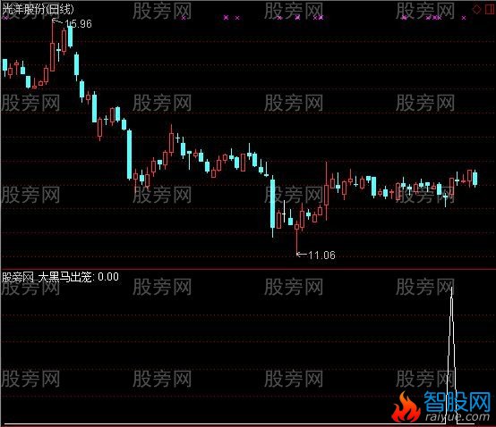 通达信大黑马出笼选股指标公式