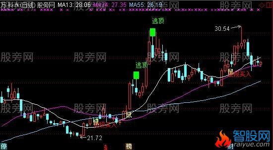 通达信股市星光芒+老鼠仓监控主图指标公式